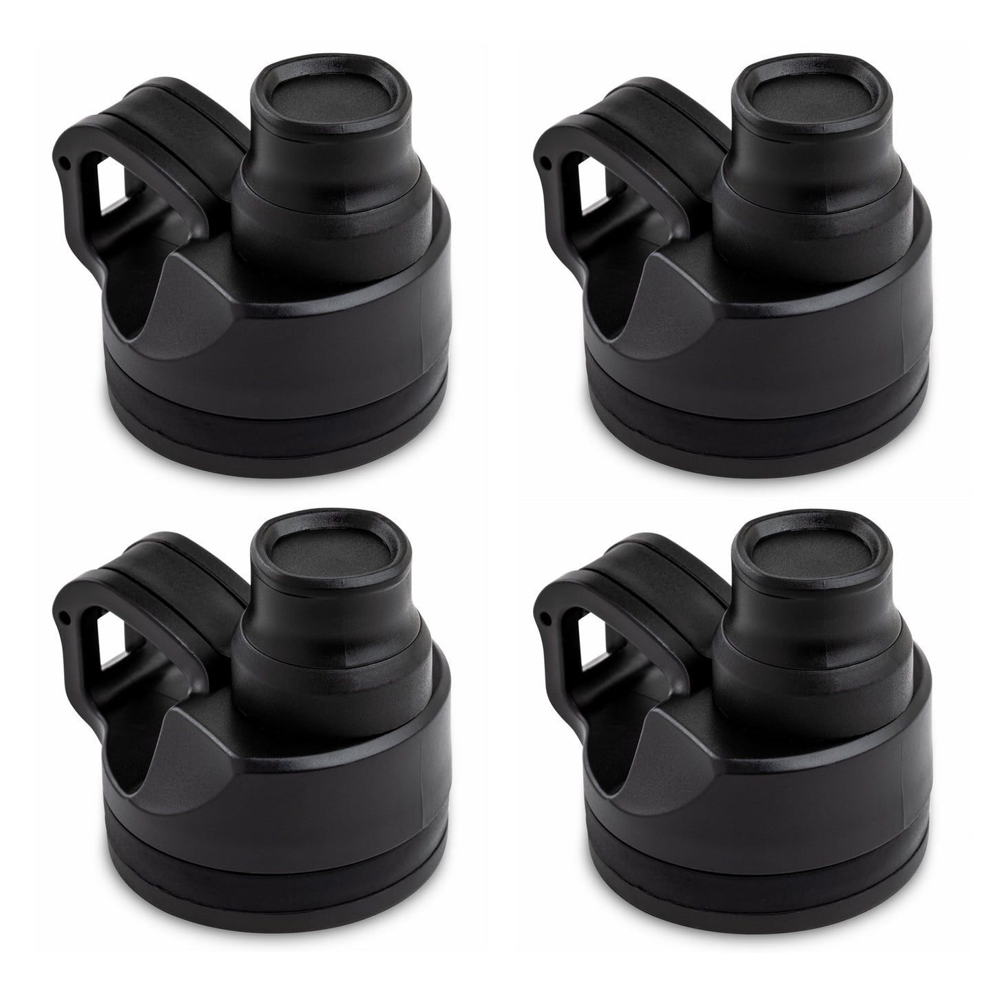 4-Piece Replacement Lid Set for Jumbo Outdoor Bottle Collection E9