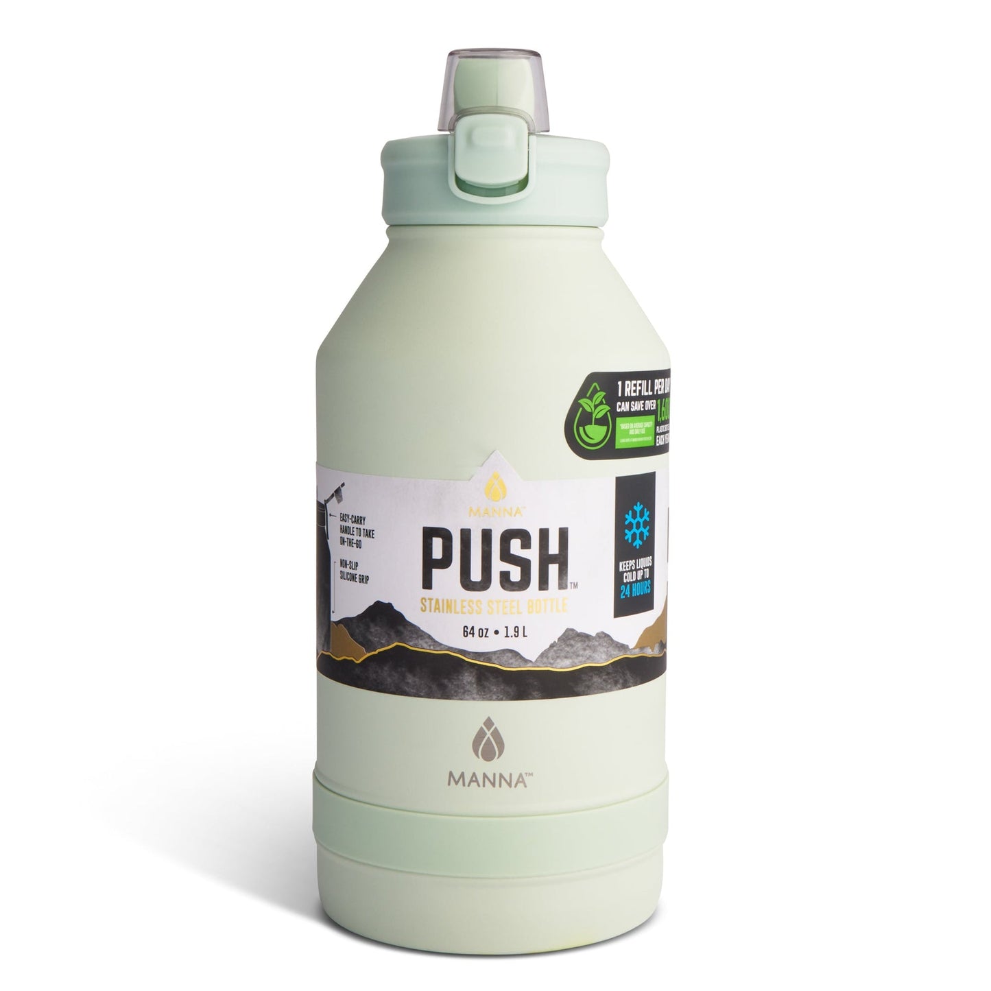 64 oz Push Bottle J6