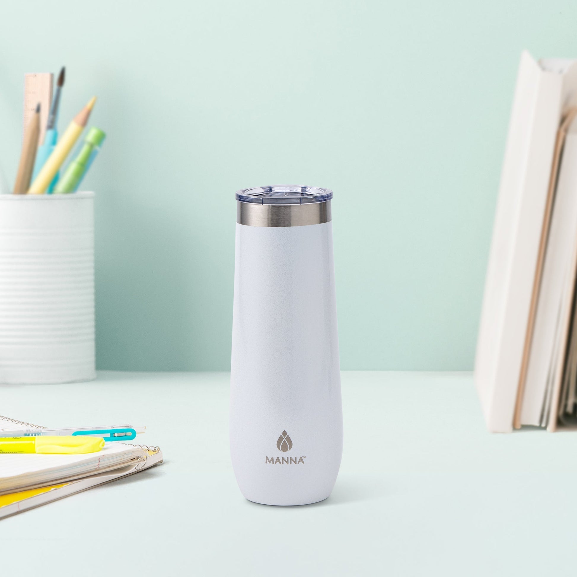 9 oz Sleek Champagne Tumblers X2