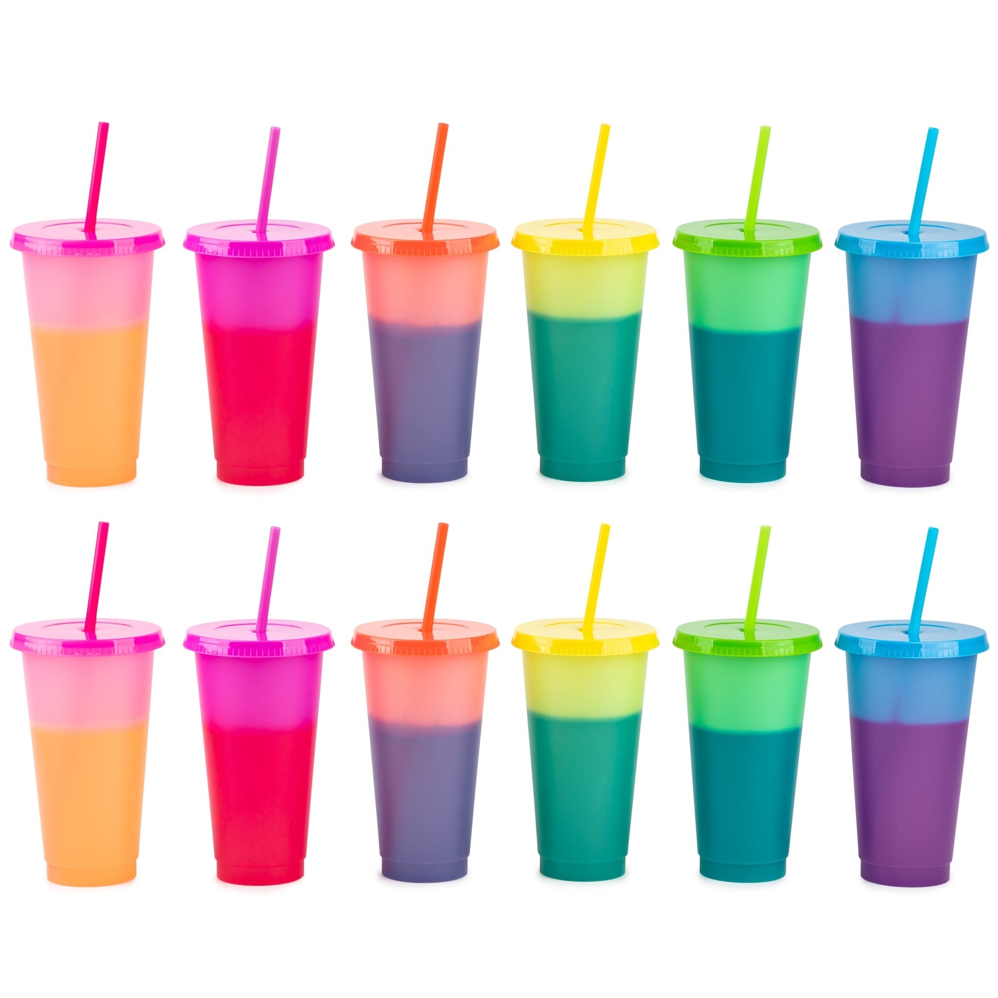 24-Piece Original Color- Changing Cup Set V5