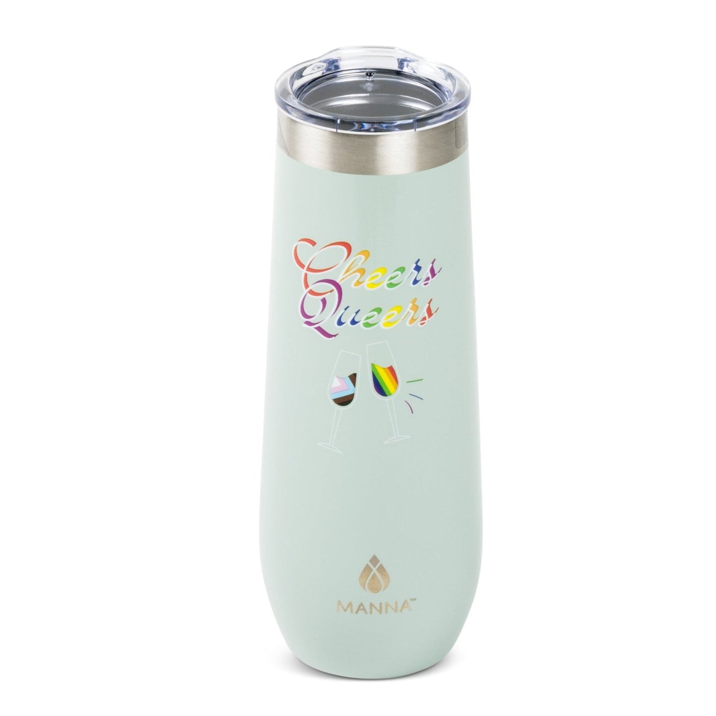 9 oz Champagne Flute, Pride Collection F0
