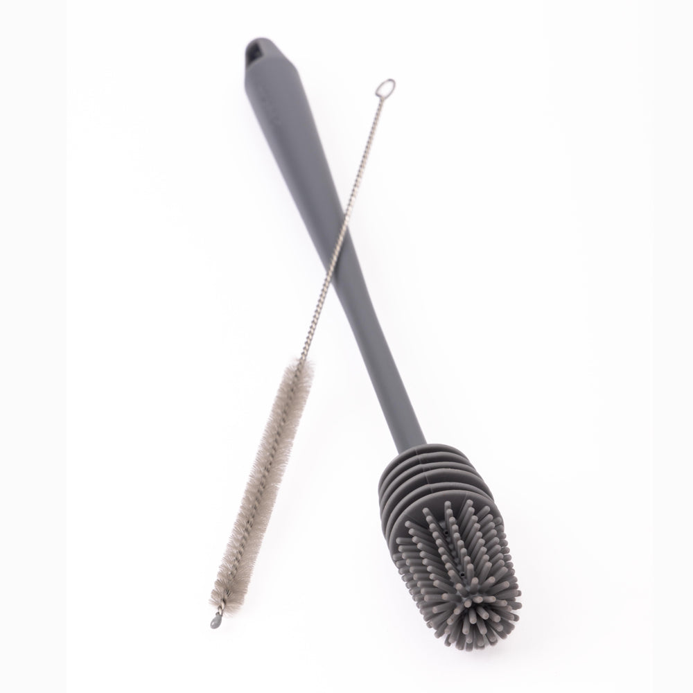 2-Piece Silicone Straw and Bottle Cleaner Set H2