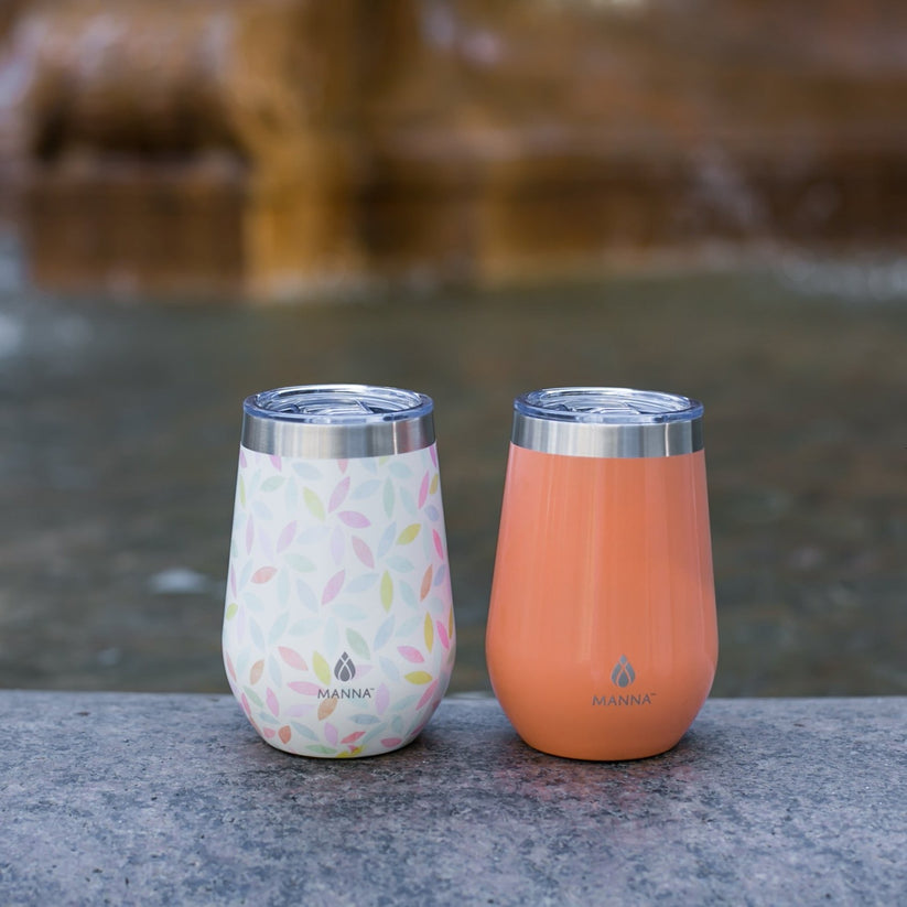 2-Piece Springtime Wine Tumbler Set G5