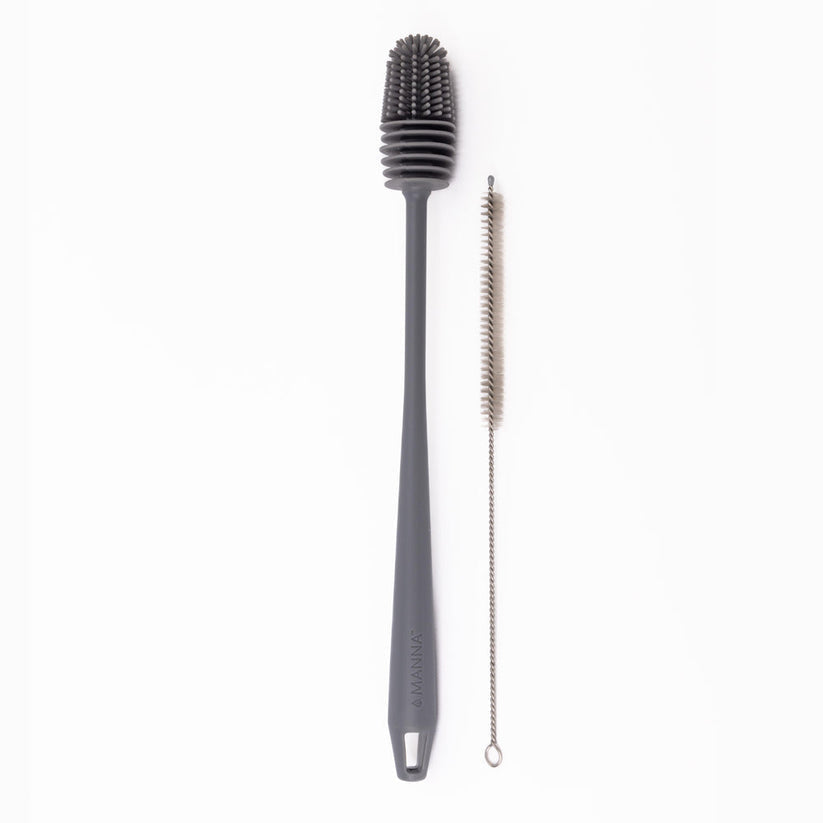 2-Piece Silicone Straw and Bottle Cleaner Set H2