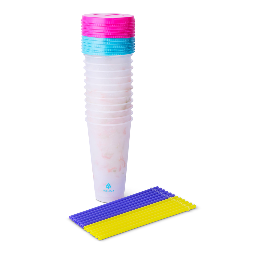 24-Piece Marble Color-Changing Cup Set K3