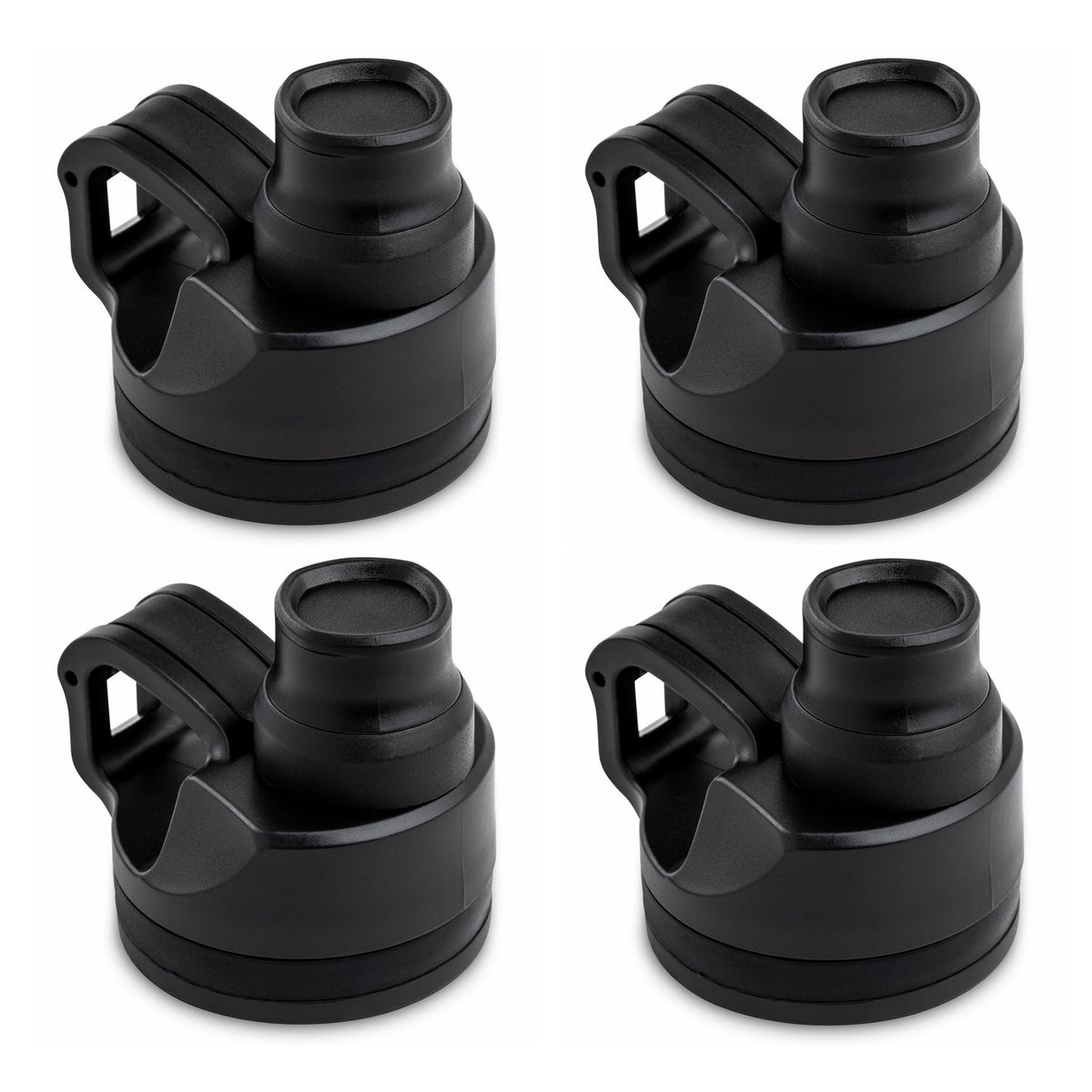 4-Piece Replacement Lid Set for Jumbo Outdoor Bottle Collection E9