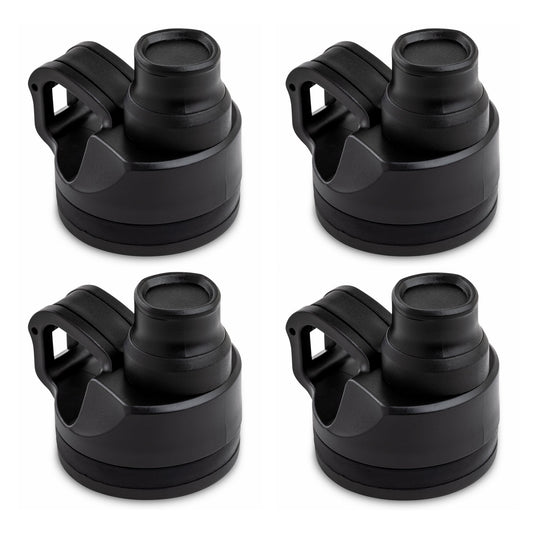 4-Piece Replacement Lid Set for Jumbo Outdoor Bottle Collection E9