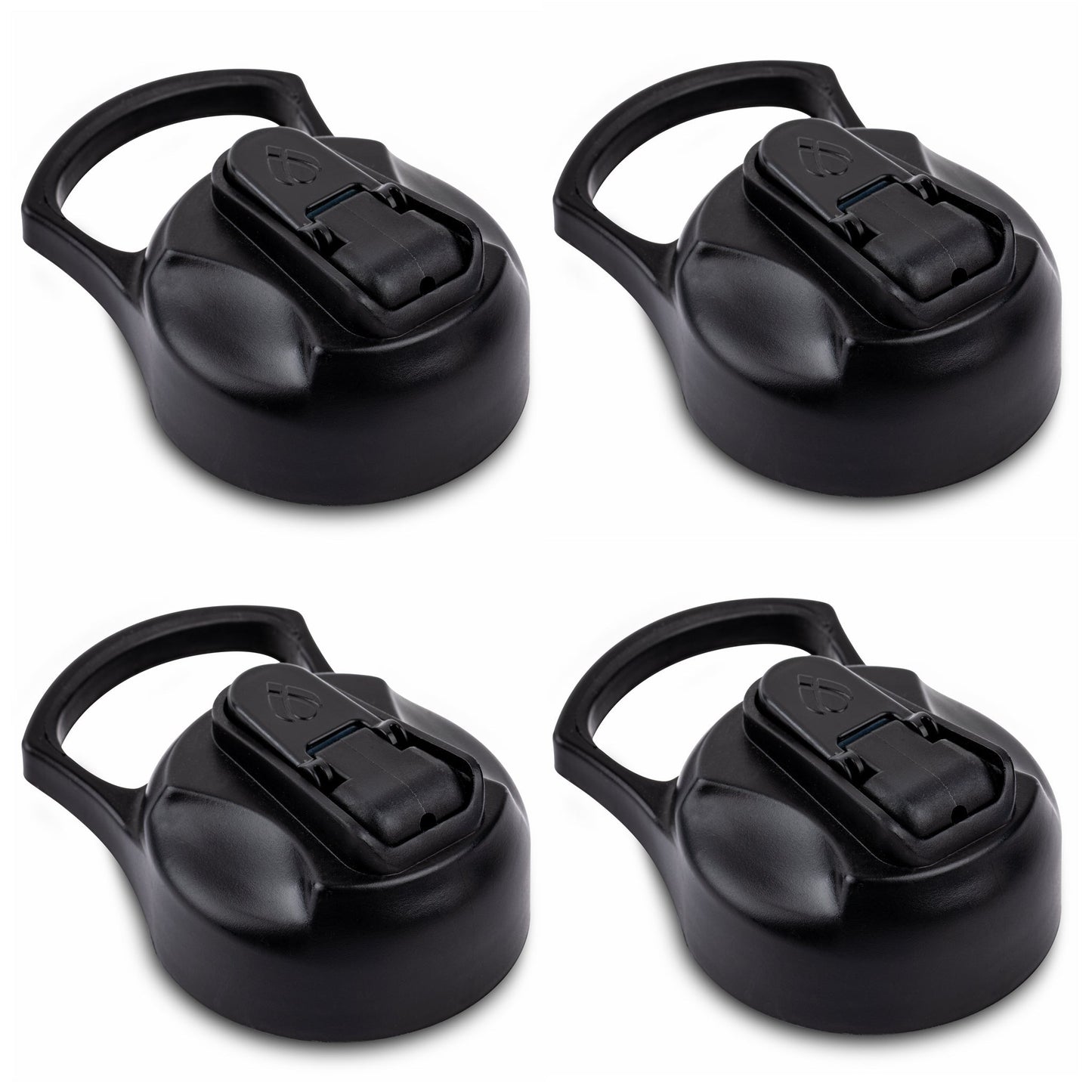 4-Piece Replacement Flip-Up Spout Lid Set for Ranger and Convoy Collections D5