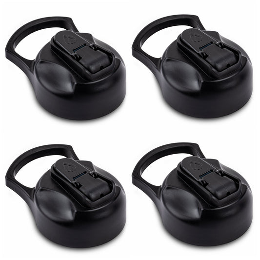 4-Piece Replacement Flip-Up Spout Lid Set for Ranger and Convoy Collections D5