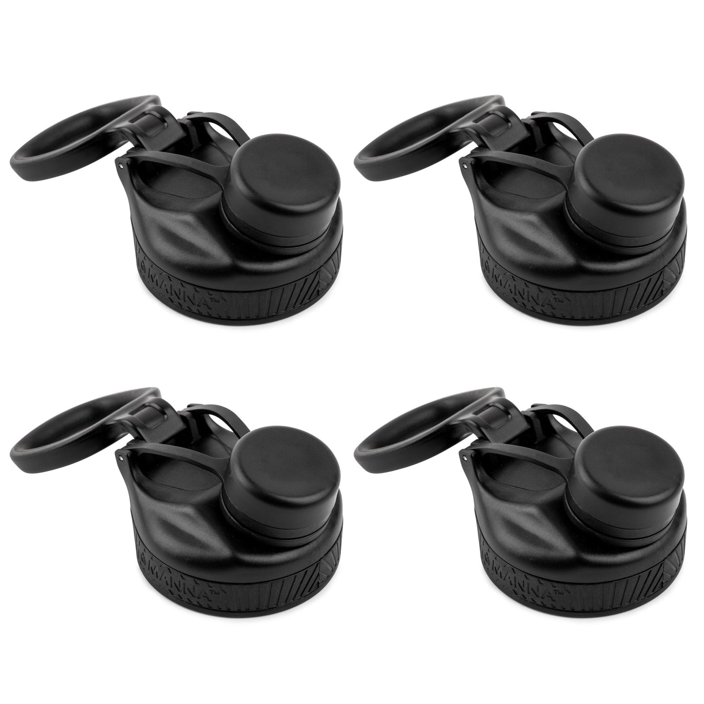 Set of 4 Saratoga Bottle Collection Replacement Lids Z9