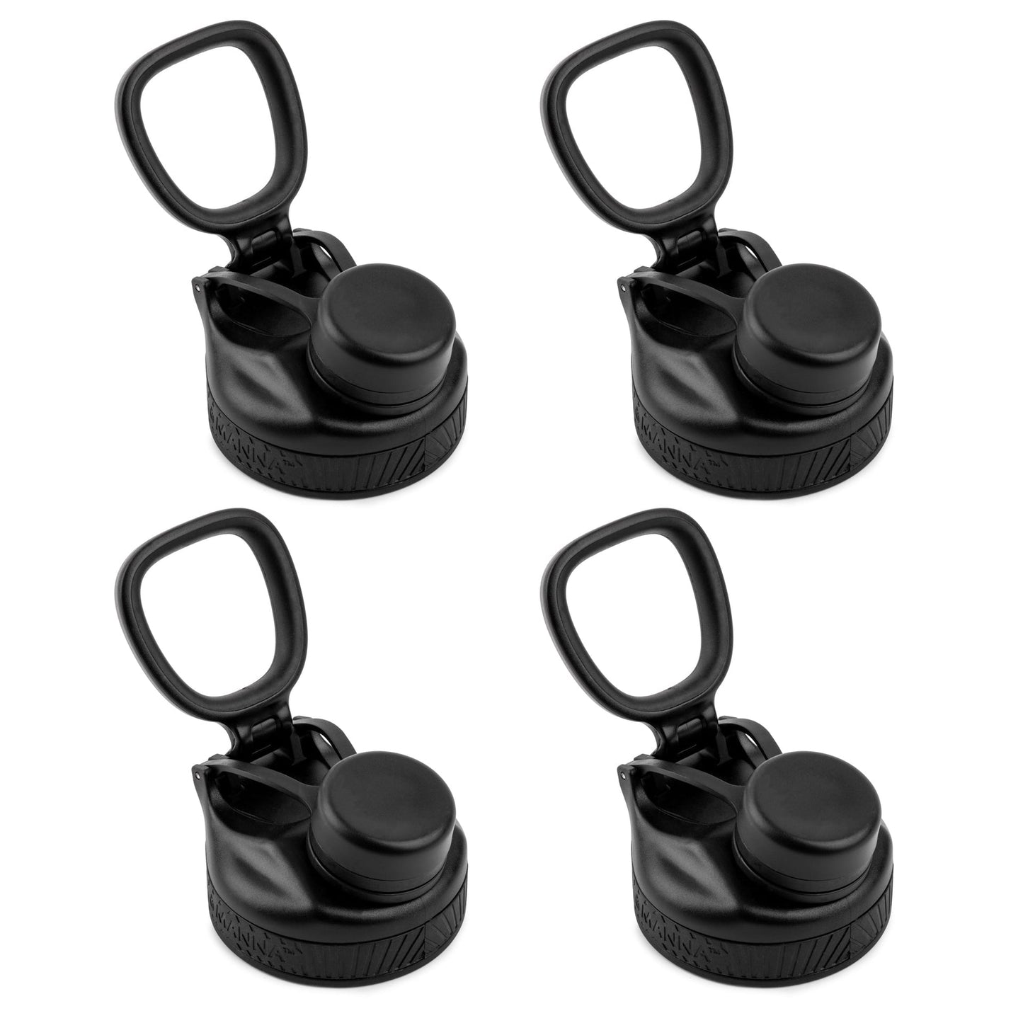 Set of 4 Saratoga Bottle Collection Replacement Lids Z9