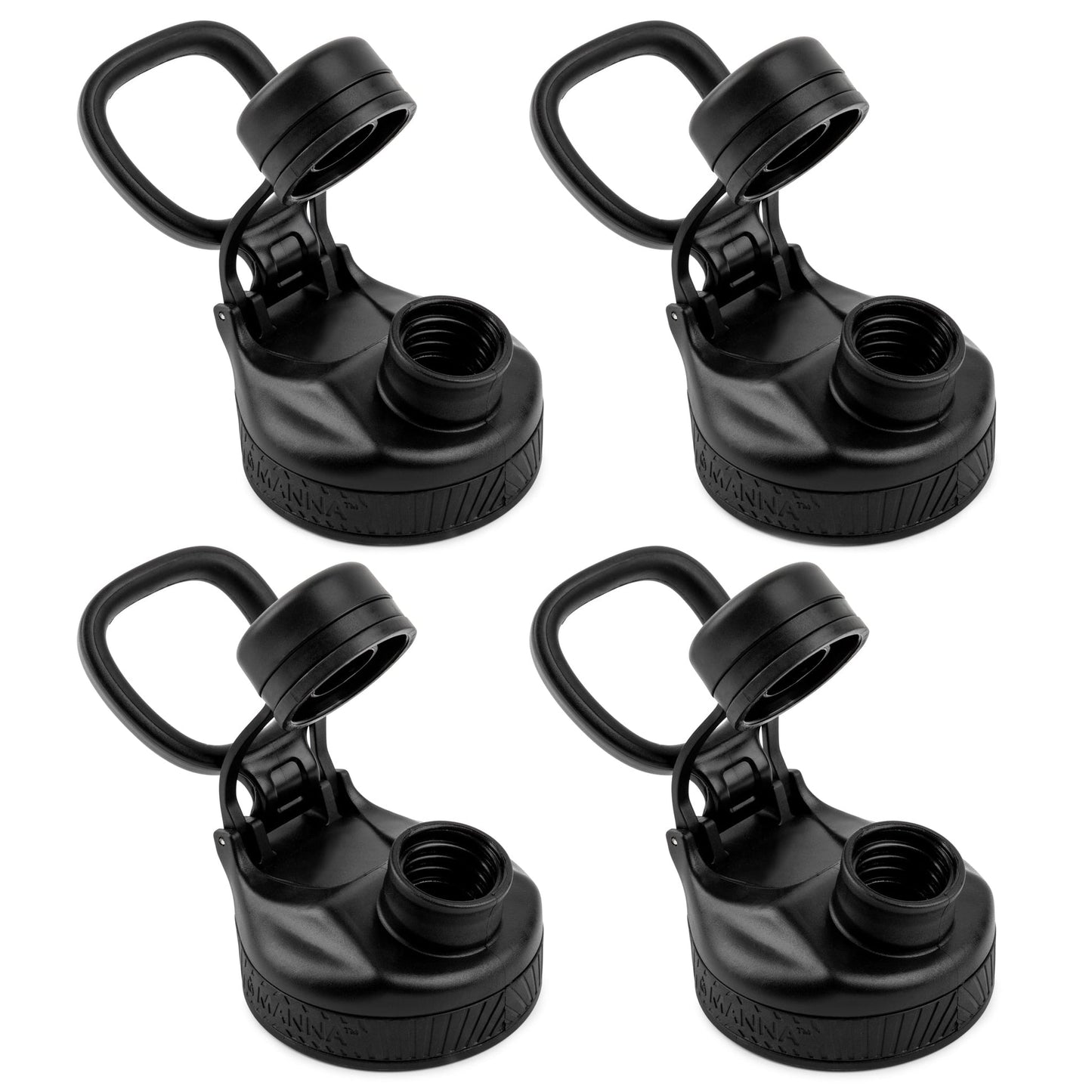Set of 4 Saratoga Bottle Collection Replacement Lids Z9