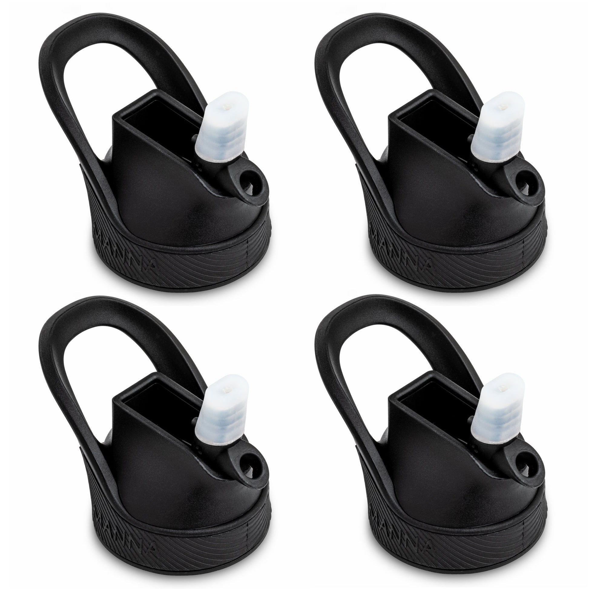 4-Piece Replacement Lid Set for Rezi Bottle Collection V5