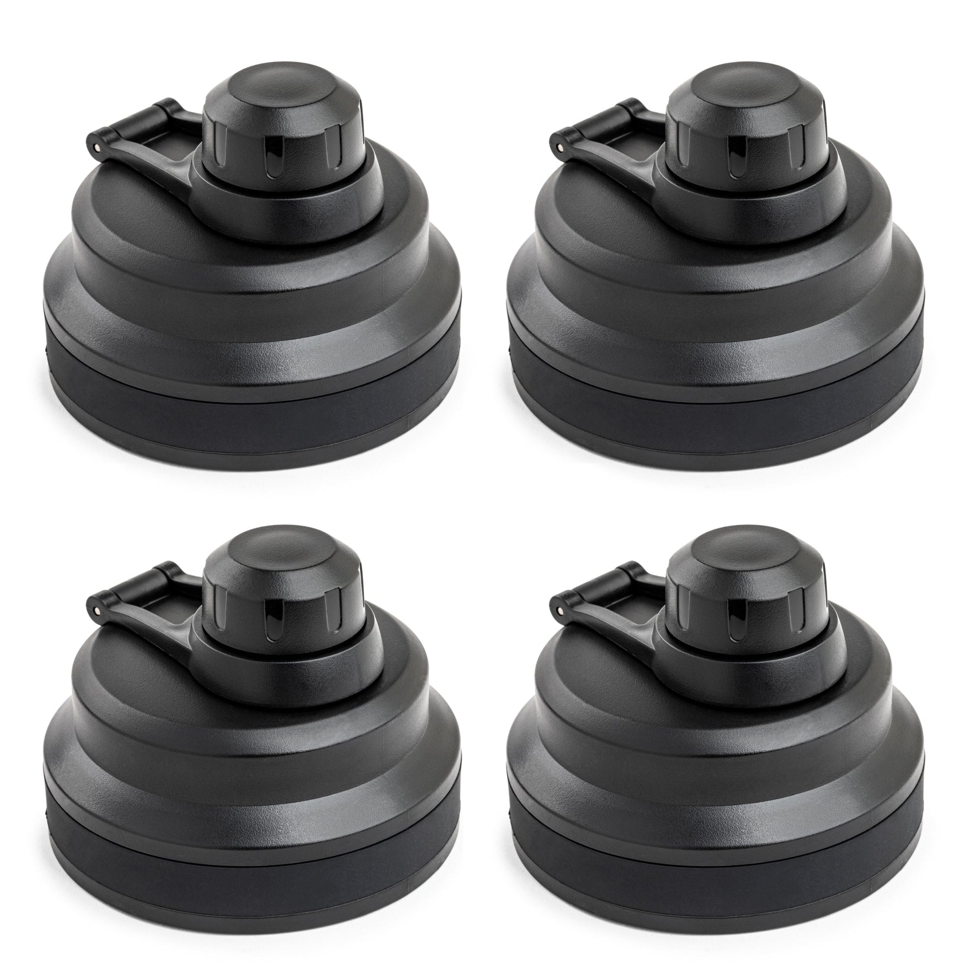 4-Piece Replacement Lid Set for Titan Bottle Collection H4