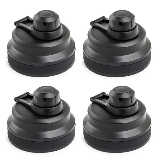 4-Piece Replacement Lid Set for Titan Bottle Collection X0