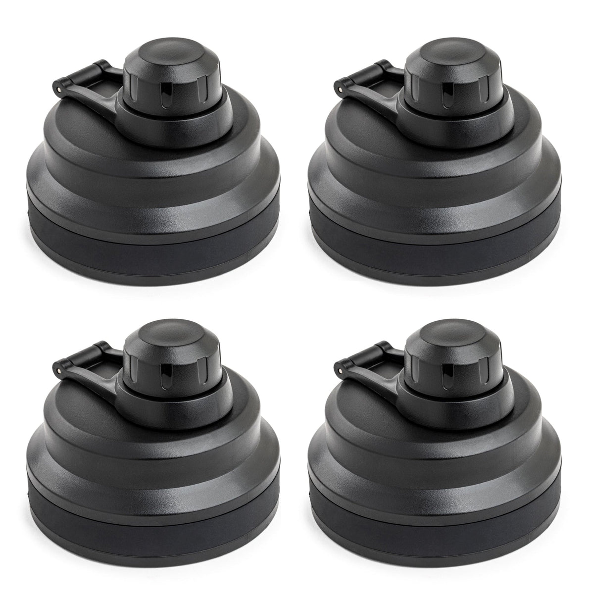 4-Piece Replacement Lid Set for Titan Bottle Collection H4