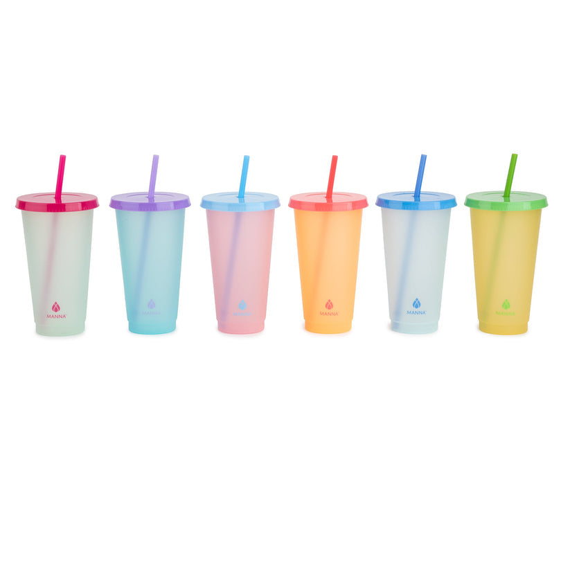 24-Piece Summer Color-Changing Cup Set I9
