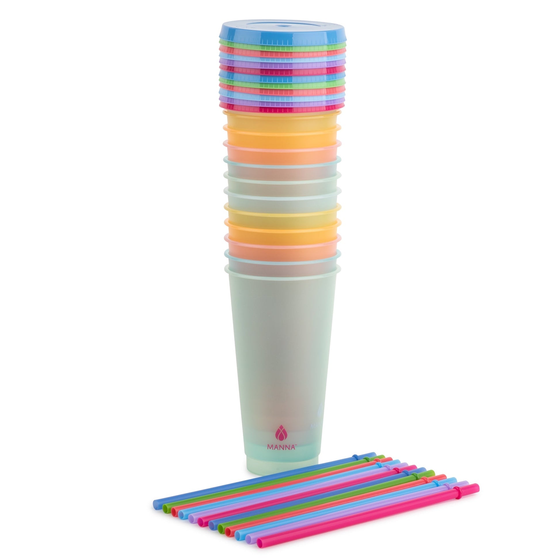 24-Piece Summer Color-Changing Cup Set I9