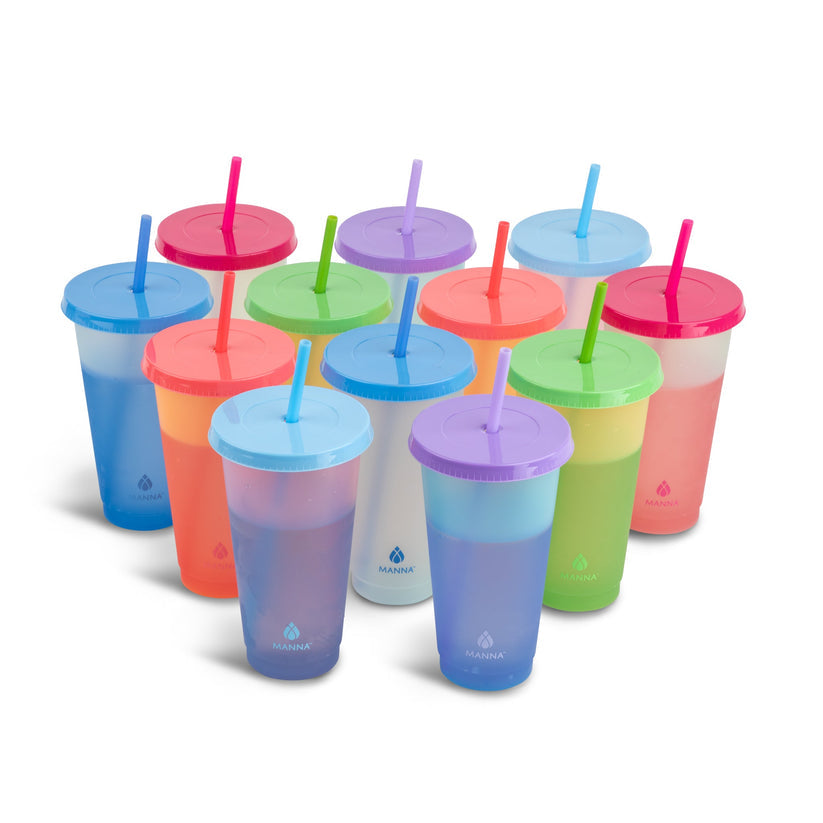 24-Piece Summer Color-Changing Cup Set I9