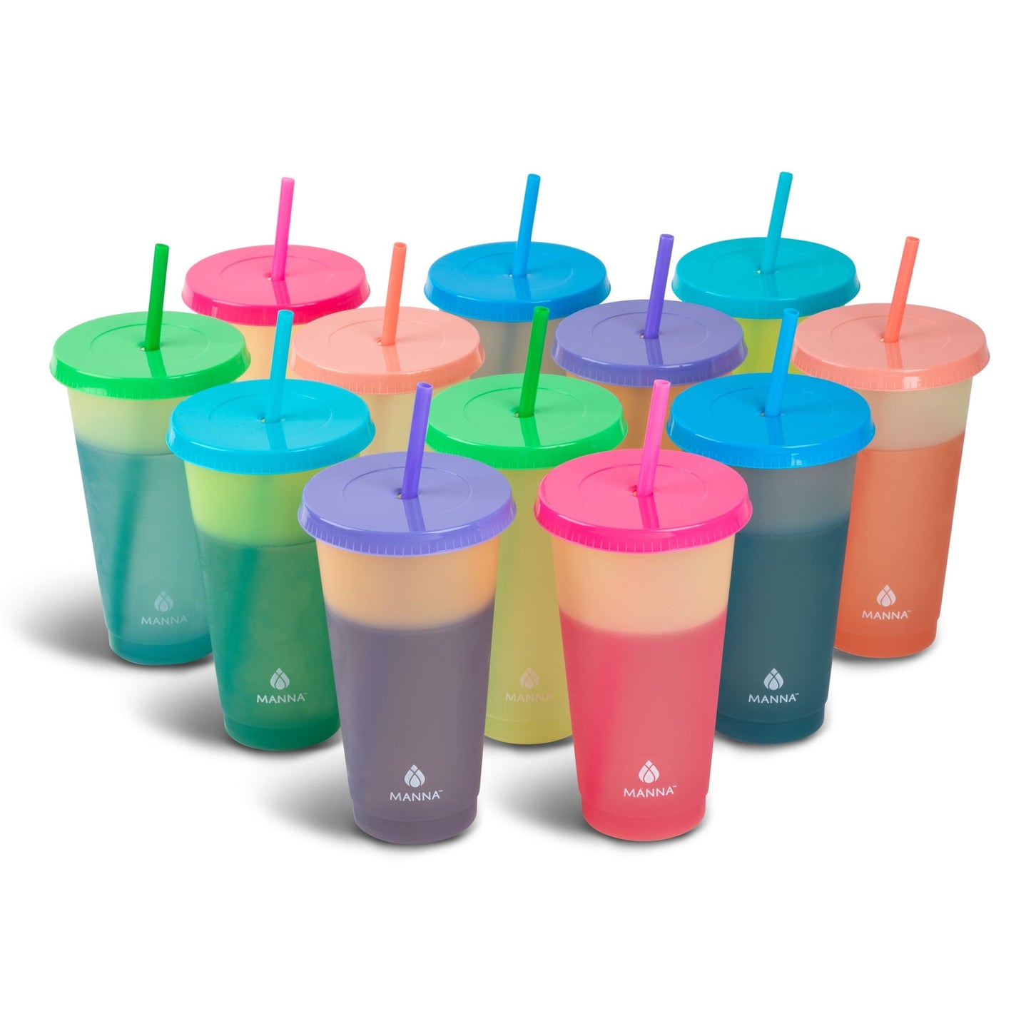 24-Piece Funky Color-Changing Cup Set N5