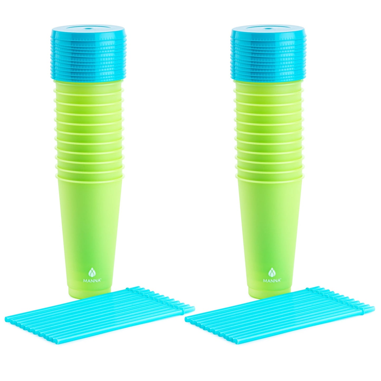 24-Piece Lime Color-Changing Cup Set P8